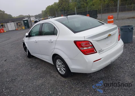 2017 Chevrolet Sonic Lt Auto z USA, uszkodzony, nr VIN 1G1JD5SH5H4112931